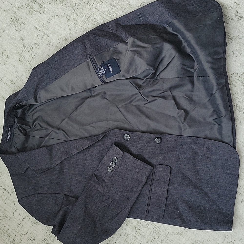 Nautica Kids Charcoal Blazer